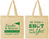 Personalized Wedding Cotton Tote Bags - Took A Shot Golf | 320
