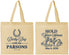 Personalized Derby Day Cotton Tote Bags - Hold Your Horses | 320008