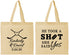 Personalized Wedding Cotton Tote Bags - Took A Shot Hockey | 323
