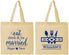 Personalized Wedding Cotton Tote Bags - Eat Drink Be Married | 327