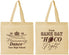 Personalized Homecoming Cotton Tote Bags - Gameday To Hoco Night | 330005