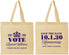 Personalized Homecoming Cotton Tote Bags - Hoco Queen Vote | 330020