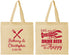 Personalized Wedding Cotton Tote Bags - Crawfish Boil | 332