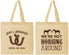 Personalized Wedding Cotton Tote Bags - Horseshoe | 340