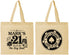 Personalized 21st Birthday Cotton Tote Bags - Legal At Last Vegas | 340004