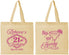 Personalized 21st Birthday Cotton Tote Bags - Sip Sip Hooray Vegas | 340006