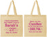 Personalized 21st Birthday Cotton Tote Bags - Candles Cake Drunk | 340017