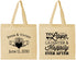 Personalized Wedding Cotton Tote Bags - Love Laughter Happily | 346