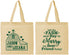 Personalized Wedding Cotton Tote Bags - Left The Farm Tractor | 352