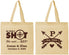 Personalized Wedding Cotton Tote Bags - Take A Shot She Said Yes | 370