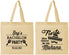 Personalized Bachelor Party Cotton Tote Bags - Fiesta No Manana | 40002