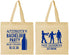 Personalized Bachelor Party Cotton Tote Bags - Bar Crawl | 40010