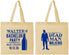 Personalized Bachelor Party Cotton Tote Bags - Dead Man Walking | 40011