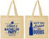 Personalized Bachelor Party Cotton Tote Bags - Brews And Boobs | 40022