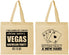 Personalized Bachelor Party Cotton Tote Bags - Las Vegas | 40026