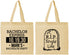 Personalized Bachelor Party Cotton Tote Bags - Rip Single Life | 40028