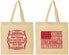 Personalized Bachelor Party Cotton Tote Bags - Star Spangled Hammered | 40032
