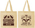 Personalized Bachelor Party Cotton Tote Bags - Last Stand | 40046