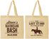 Personalized Bachelor Party Cotton Tote Bags - The Last Stand | 40050
