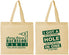 Personalized Bachelor Party Cotton Tote Bags - Golf | 40055