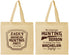 Personalized Bachelor Party Cotton Tote Bags - Hunting Season | 40063