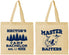 Personalized Bachelor Party Cotton Tote Bags - Fishing | 40081