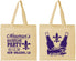 Personalized Bachelor Party Cotton Tote Bags - Mardi Gras | 40085