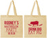 Personalized Bachelor Party Cotton Tote Bags - Bbq | 40088