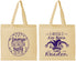 Personalized Bachelor Party Cotton Tote Bags - Mardi Gras | 40090