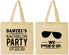 Personalized Bachelor Party Cotton Tote Bags - We Fucked Up | 40099