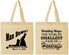 Personalized Wedding Cotton Tote Bags - Man Down | 407