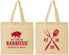 Personalized Wedding Cotton Tote Bags - I Do Barbecue Bbq | 410