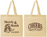 Personalized Wedding Cotton Tote Bags - Cheers Cowboy | 411