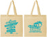 Personalized Wedding Cotton Tote Bags - Sun Sand Drink In My Hand | 416