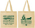 Personalized Wedding Cotton Tote Bags - Happily Ever After | 452