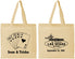 Personalized Wedding Cotton Tote Bags - Las Vegas | 453