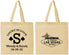 Personalized Wedding Cotton Tote Bags - Las Vegas | 456