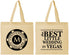 Personalized Wedding Cotton Tote Bags - Las Vegas | 457