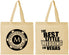 Personalized Wedding Cotton Tote Bags - Las Vegas | 458