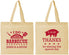 Personalized Wedding Cotton Tote Bags - I Do Barbecue Bbq | 470