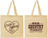 Personalized Wedding Cotton Tote Bags - Country Wedding | 484