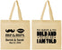 Personalized Wedding Cotton Tote Bags - To Have And To Hold | 491