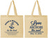 Personalized Wedding Cotton Tote Bags - Love Anchors The Soul | 498