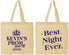 Personalized Prom Cotton Tote Bags - Send Off | 50009