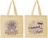 Personalized Prom Cotton Tote Bags - Masquerade Ball | 50011