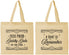 Personalized Prom Cotton Tote Bags - Gatsby Gala | 50012