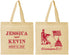 Personalized Wedding Cotton Tote Bags - Washington Dc | 501