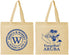 Personalized Wedding Cotton Tote Bags - Aruba | 505