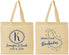 Personalized Wedding Cotton Tote Bags - Barbados | 508