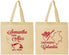 Personalized Wedding Cotton Tote Bags - Colombia | 517